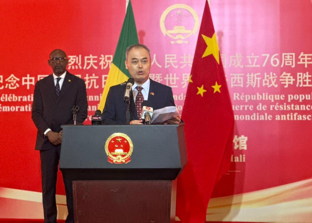Discours de M. LIU Kaiyuan, Chargé d'affaires a.i. de l'Ambassade de Chine à la réception de la célébration du 76ème anniversaire de la fondation de la République populaire de Chine